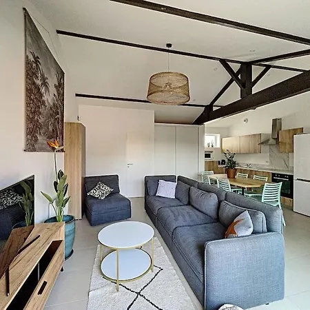 Agreable 3 Extra Centre A 200m De L'ocean شقة